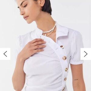 House of Sunny Eastern White Sundress